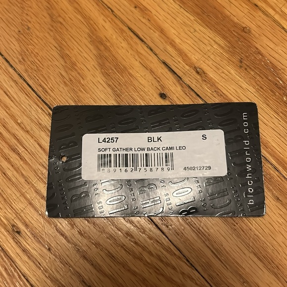 Black cami leotard from Bloch size small. New, but tag removed. - Picture 4 of 4